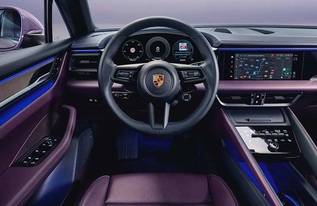 Porsche Macan Elektro 2024 - Cockpit Porsche Macan Elektro 2024 - Cockpit