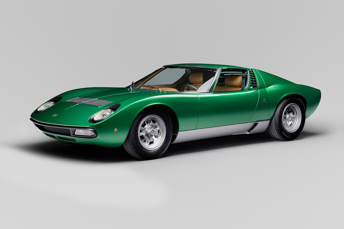 Lamborghini launches in-house restoration division with gorgeous Miura SV