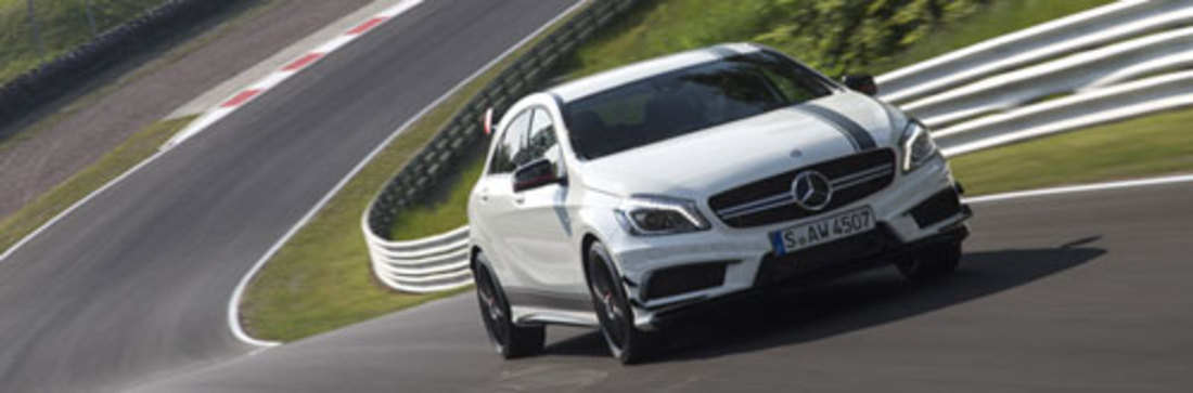 Eerste contact: Mercedes-Benz A 45 AMG – Onderaan de ladder