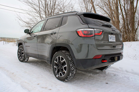 Jeep Compass Trailhawk 2020 : essai hivernal Image