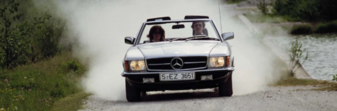 Reportaje: Mercedes-Benz SL 107 - 40 aniversario – Dos décadas sin tregua Reportaje: Mercedes-Benz SL 107 - 40 aniversario – Dos décadas sin tregua