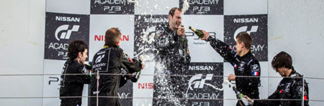 Melding: Nissan GT Academy – België boven
