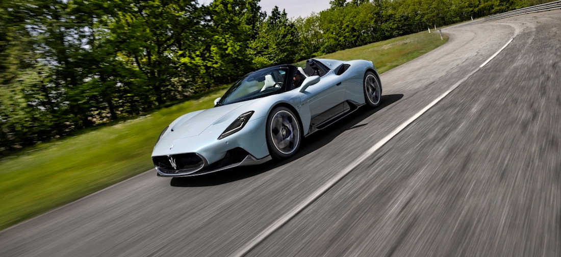La Maserati MC20 Cielo enlève son toit