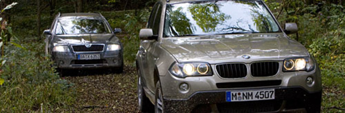 Vergleichstest: BMW X3 vs. Skoda Octavia Scout – Ganzjahres-Kombinationen