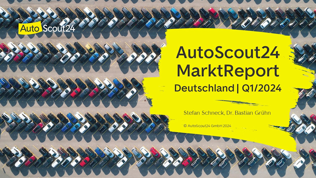 AutoScout24 MarktReport 1. Quartal 2024: Rückkehr zur Normalität im Gebrauchtwagenmarkt?