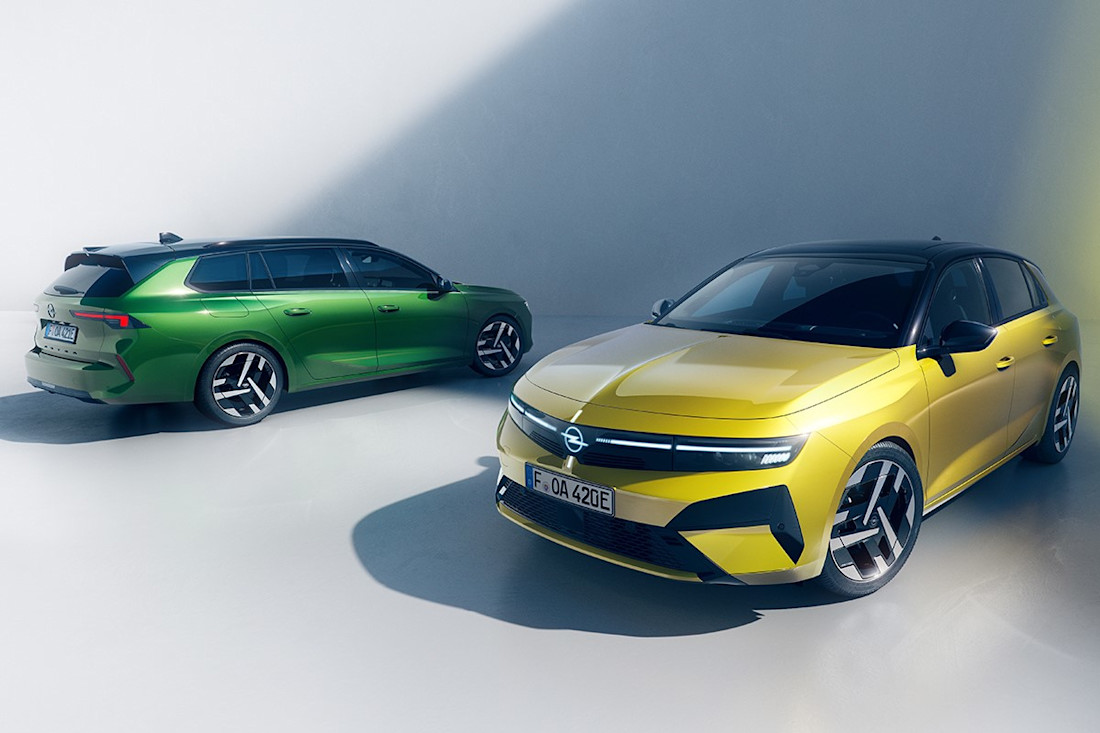 Opel Astra krijgt nieuwe neus na facelift (2025)
