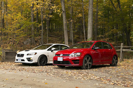 Editorial 2016 subaru wrx sti vs vw golf r jw 06