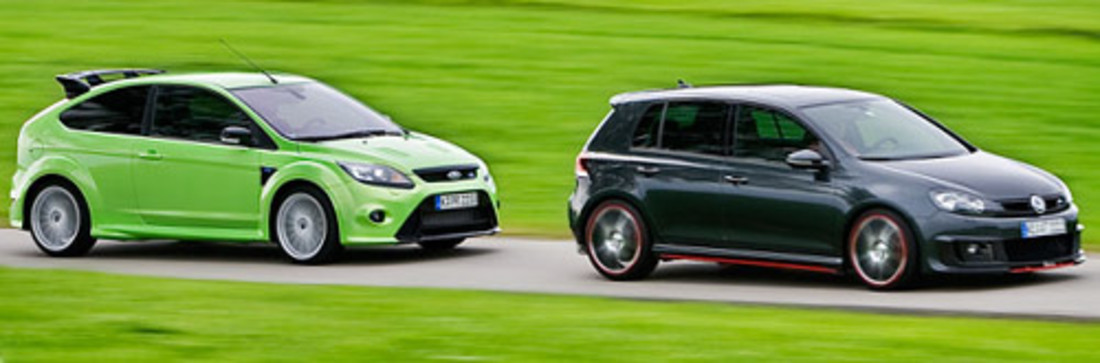 Comparativa: Ford Focus RS Vs ABT Golf GTI – Un auténtico desmadre
