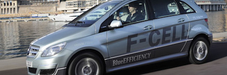 Grenzbereich: Mercedes-Benz B-Klasse F-Cell – Sauber-Mercedes