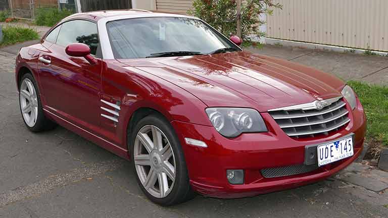 Chrysler Crossfire vedere din fata