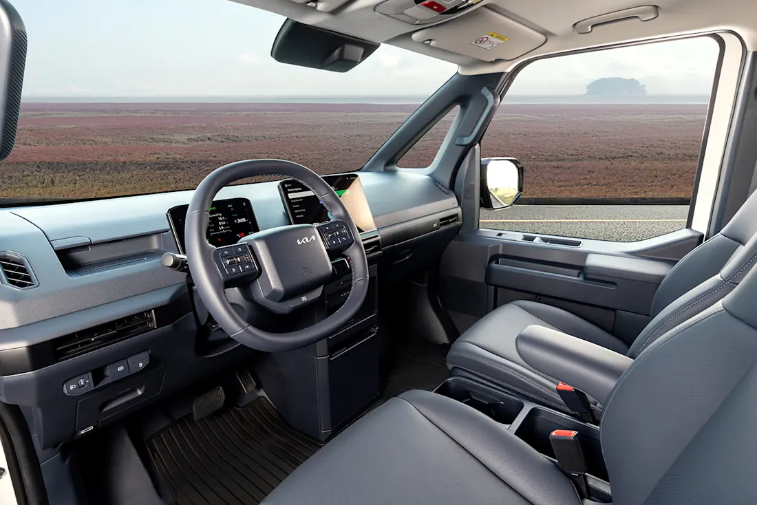 2026 Kia PV5 Preview and First Drive: New EV Cargo Van Focuses on Flexibility and Practicality Body Image