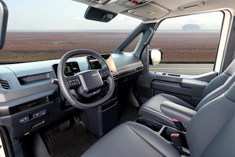 2026 Kia PV5 Preview and First Drive: New EV Cargo Van Focuses on Flexibility and Practicality Body Image