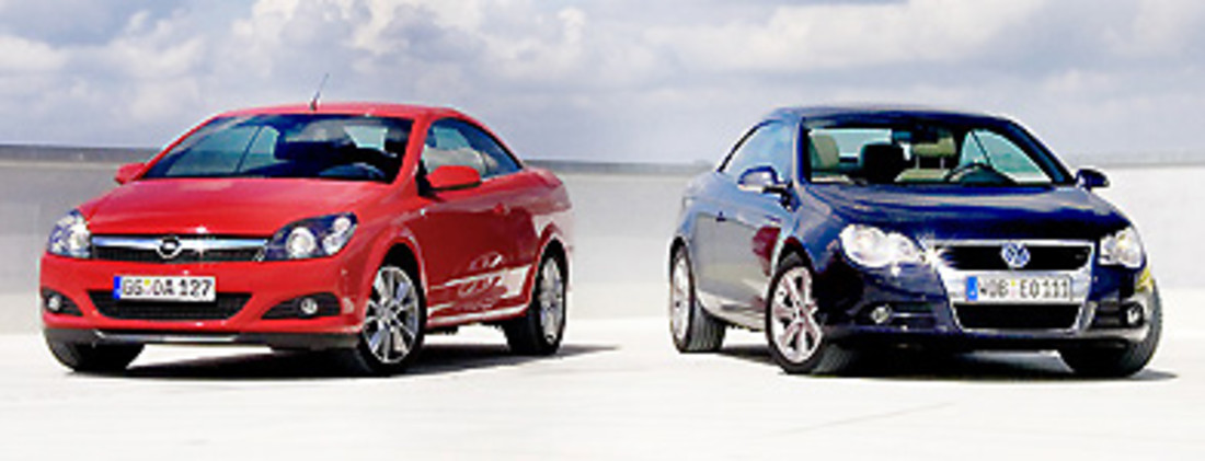 Test: Opel Astra TwinTop contre Volkswagen Eos – La liberté allemande