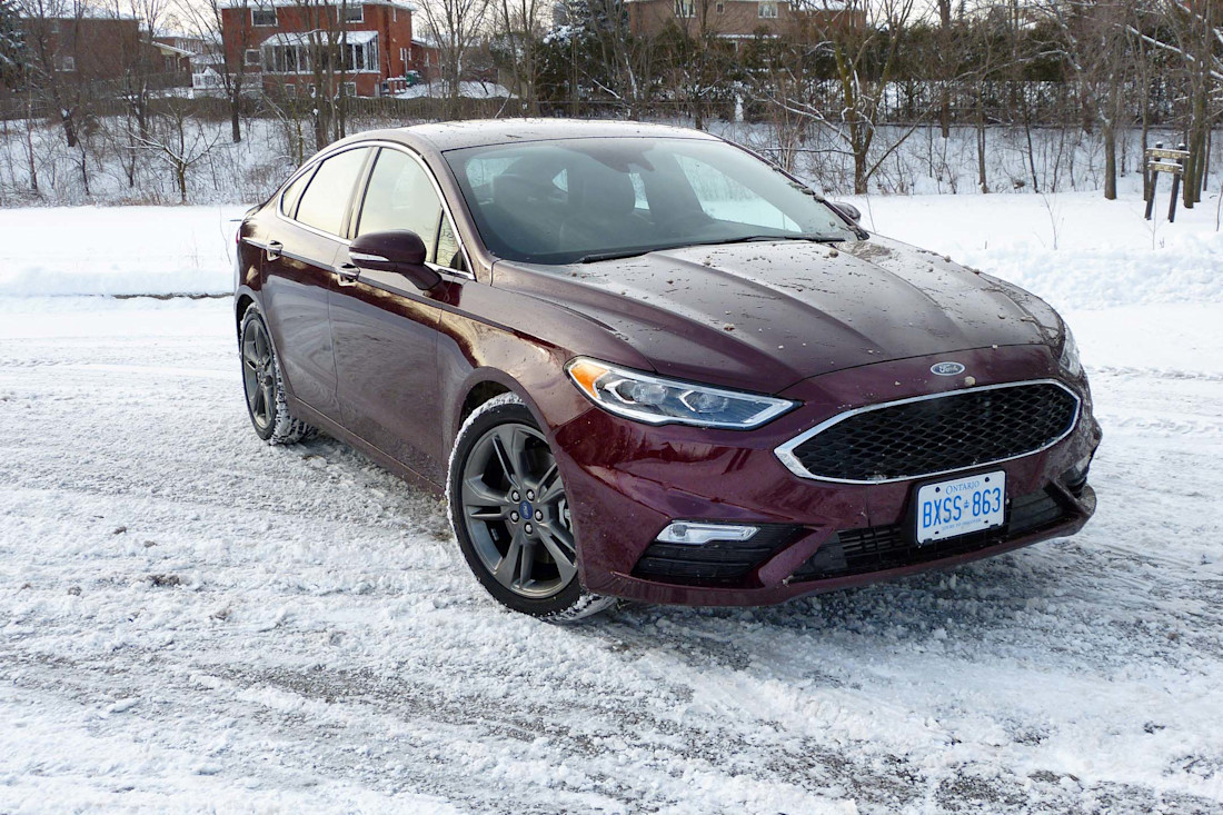 Winter Test Drive: 2017 Ford Fusion Sport