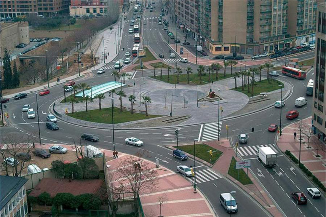 Cómo circular en una rotonda