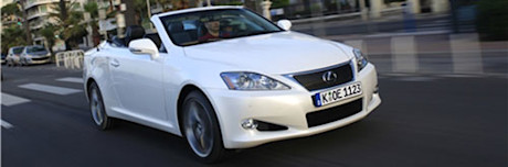 Test: Lexus IS 250C – Un peu trop américaine