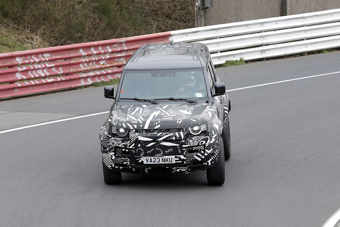 Neuer Land Rover Defender "Octa" zeigt sich als Erlkönig