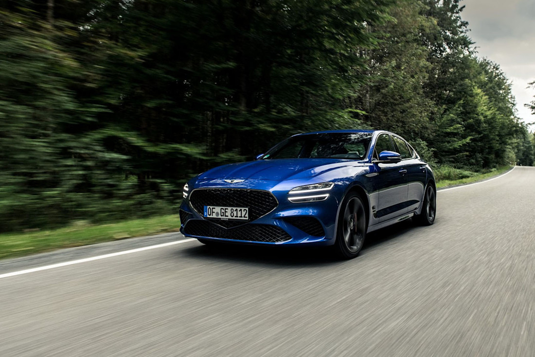 Erster Test Genesis G70: Starkes Auto, schwacher Motor