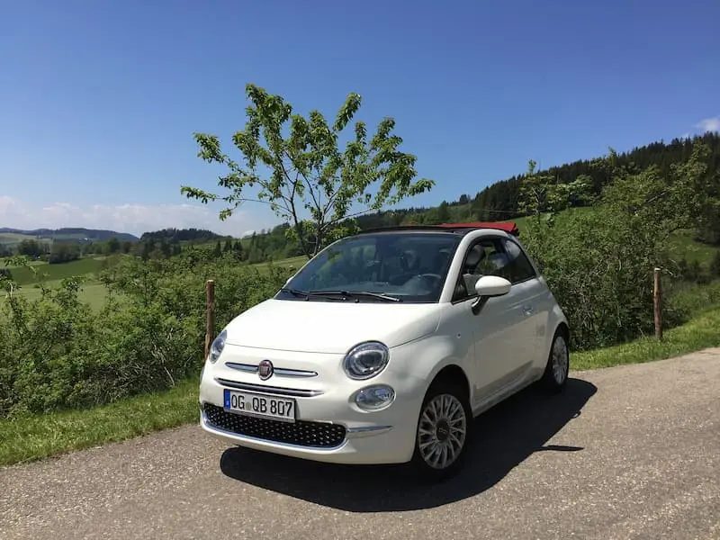 Fahranfänger Auto Fiat 500