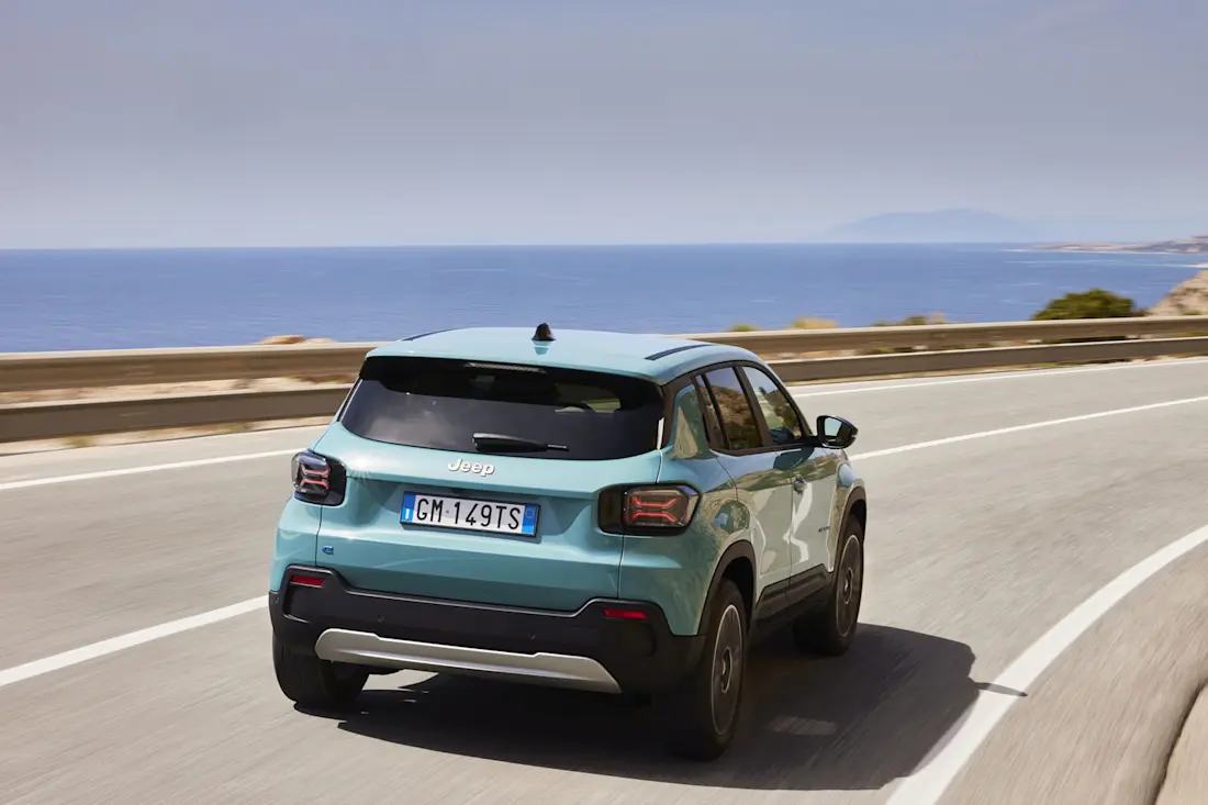 Jeep-Avenger-Elektro-Rear Jeep-Avenger-Elektro-Rear