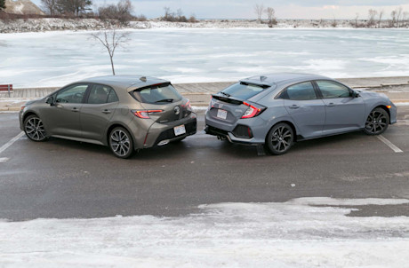 Editorial 2019 honda civic hatchback vs toyota corolla hatchback jw 11 jw