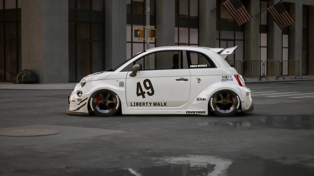 Liberty-Walk-Abarth 3 Liberty-Walk-Abarth 3