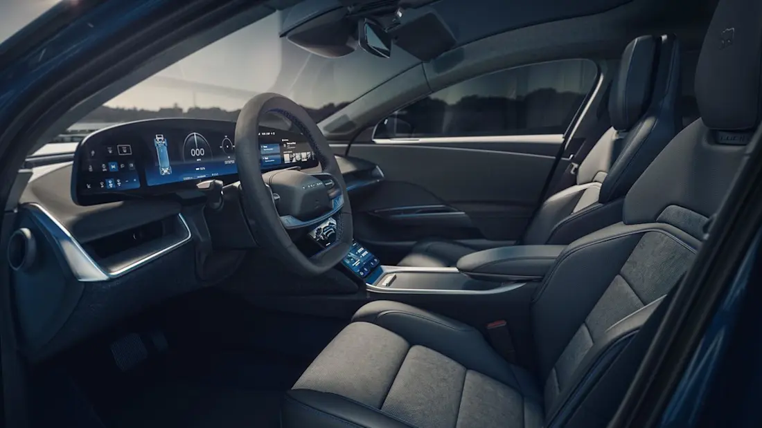 Lucid Air Sapphire cockpit