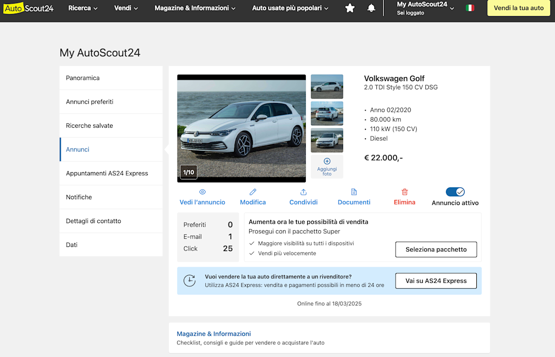 Screenshot 35 annuncio as24