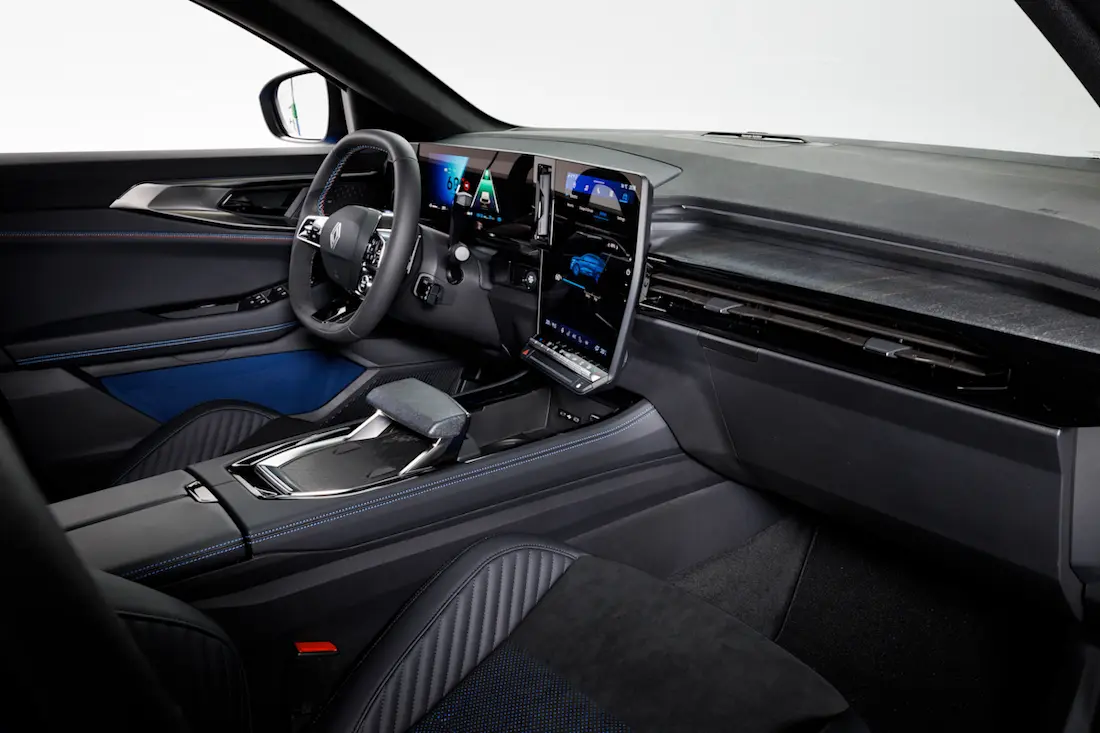 Renault Rafale (2023) interior, front Renault Rafale (2023) interior, front