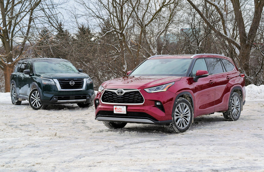 Editorial 2022 nissan pathfinder vs 2022 toyota highlander 03 sha