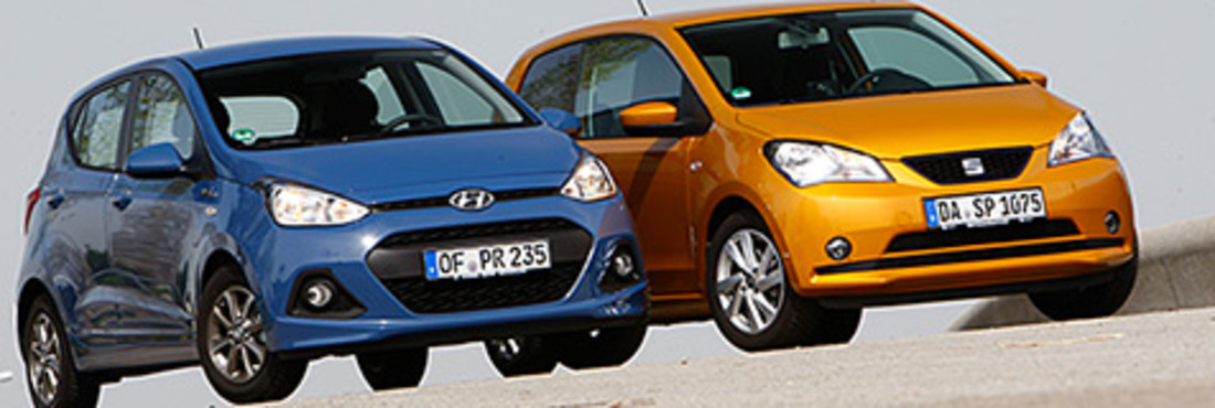 Vergleichstest: Hyundai i10 gegen Seat Mii – Kleine Feine