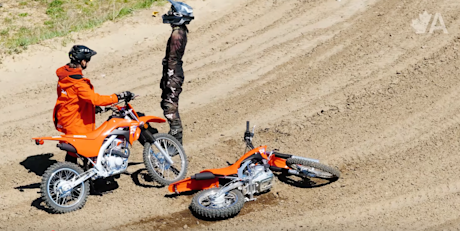 Watch: Learning to Ride a Dirt Bike After Failing My Motorcycle Test 13 Years Ago Image