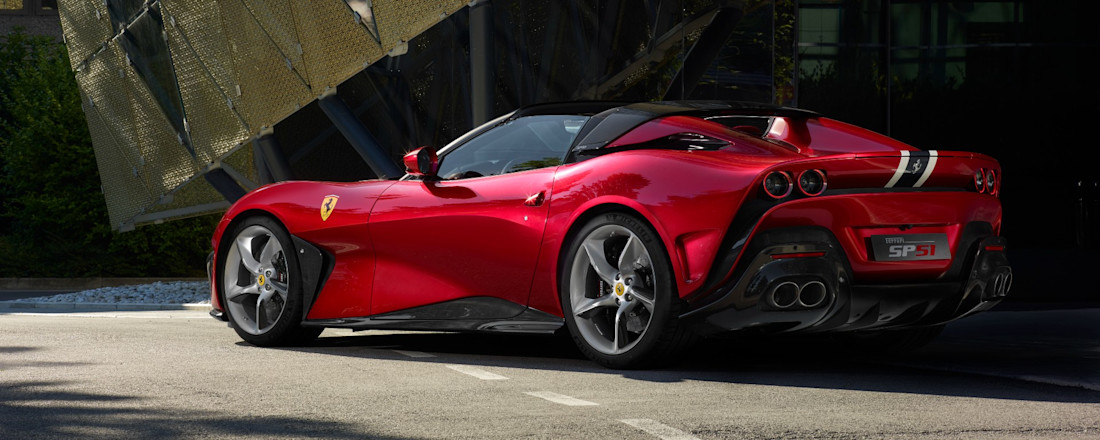 Ferrari SP51, roadster pura basata sulla 812 GTS