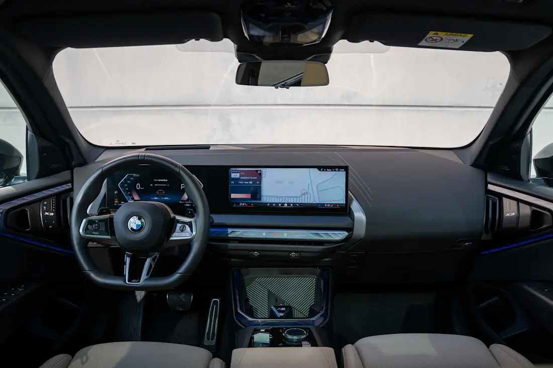 BMW X3 interior