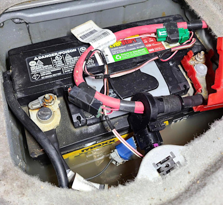 Editorial water flooded battery compartment schlooker