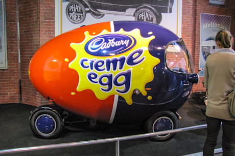 Editorial 10 creme egg car cadbury robert linsdell