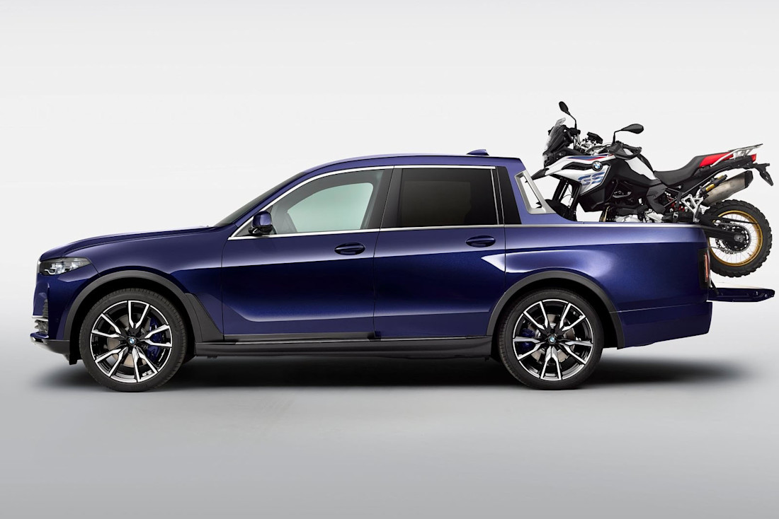 Lehrlinge bauen BMW X7 Pickup