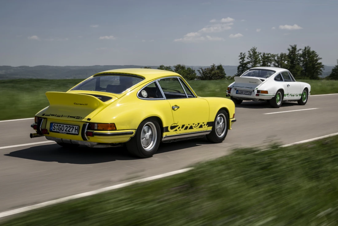 Porsche 911 Carrera RS 2.7 nella versione Touring 5 Porsche 911 Carrera RS 2.7 nella versione Touring 5