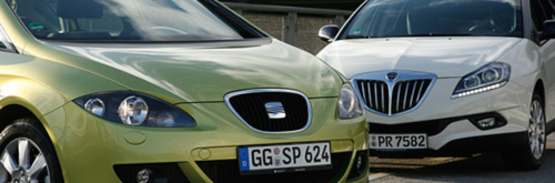 Test comparatif: Seat Leon vs. Lancia Delta – Duel de méridionales