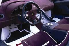 Lamborghini Diablo – widok wnętrza