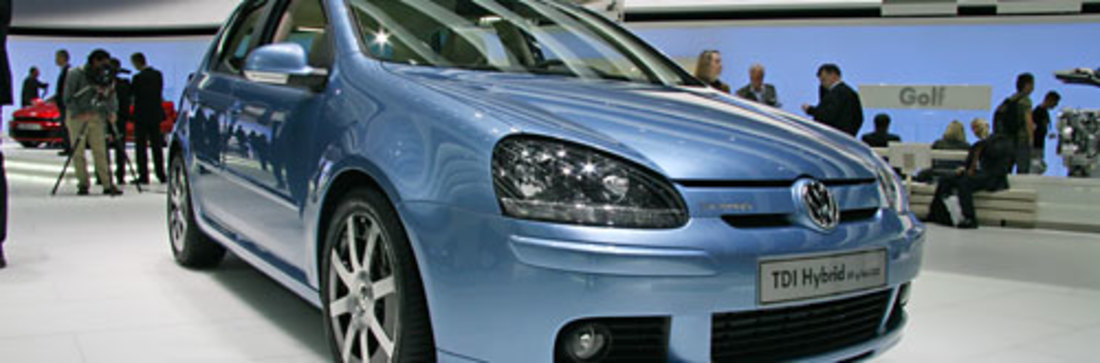 Premier contact: VW Golf TDI Hybrid – À l’état d’étude seulement