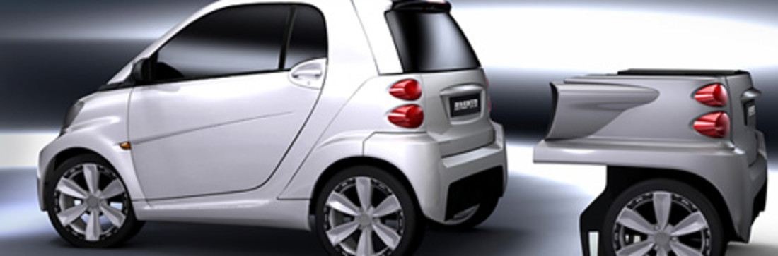 Prototipi & Concept: Rinspeed Smart – Una Smart a 6 ruote