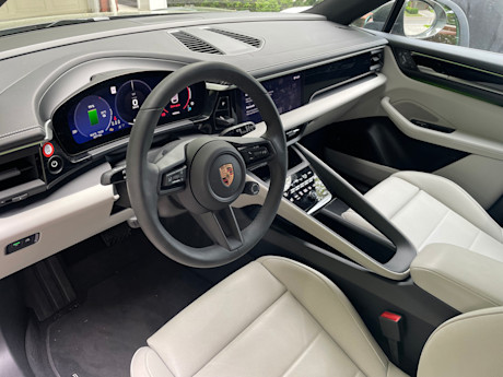 2025 Porsche Macan Electric Review Body Image