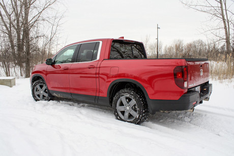 Honda Ridgeline Touring 2022 : essai hivernal Image