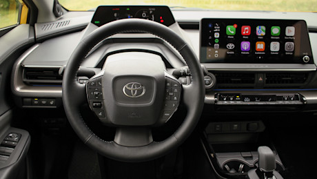 2025 Toyota Prius vs Honda Civic Hybrid Comparison Test Body Image