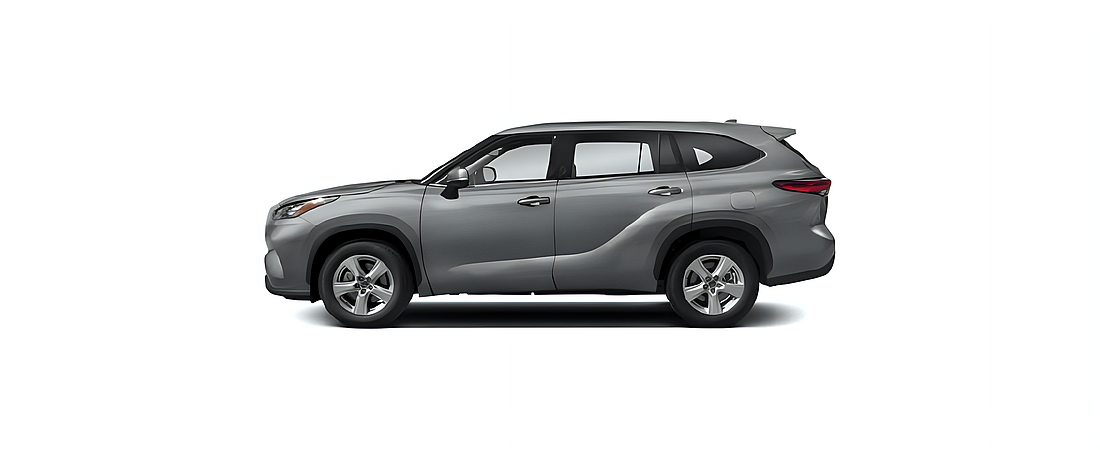Gloss Black Right Passenger Side Mirror Cover For Toyota Highlander 2021-2022 – No Signal Light