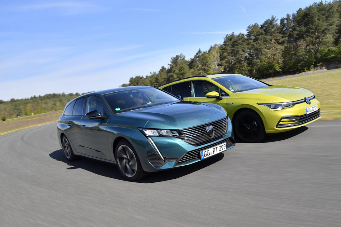 TEST Peugeot 308 SW vs. Volkswagen Golf Variant - waarom de Golf toch mooier is