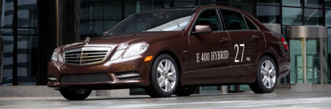 Avant-première: Mercedes-Benz E 300 BlueTEC HYBRIDE et E 400 HYBRIDE – Une paire de Classe E hybride.
