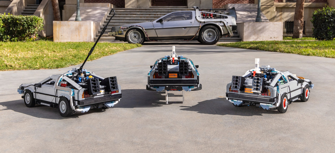 Brick To The Future: Lego bouwt iconische DeLorean-tijdmachine