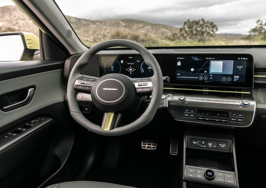 Hyundai-Kona Electric-2024 interior 1